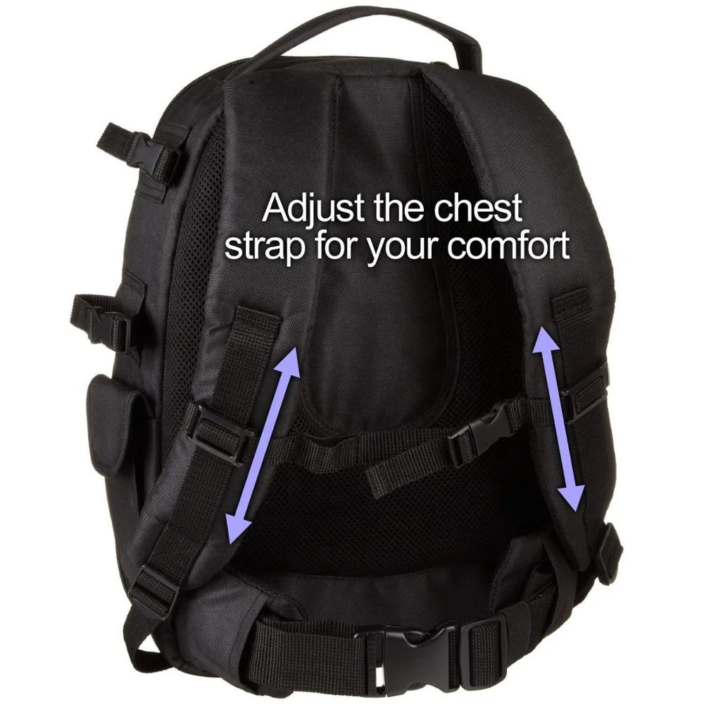 
Professional DSLR Camera Backpack with Rain Cover for Canon Nikon Sony Olympus Samsung Panasonic Pentax Models 