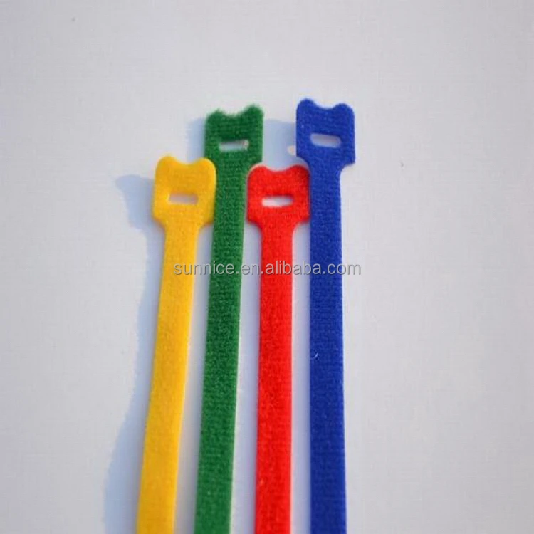 Nylon Hook and Loop Cable Ties for Power Wire