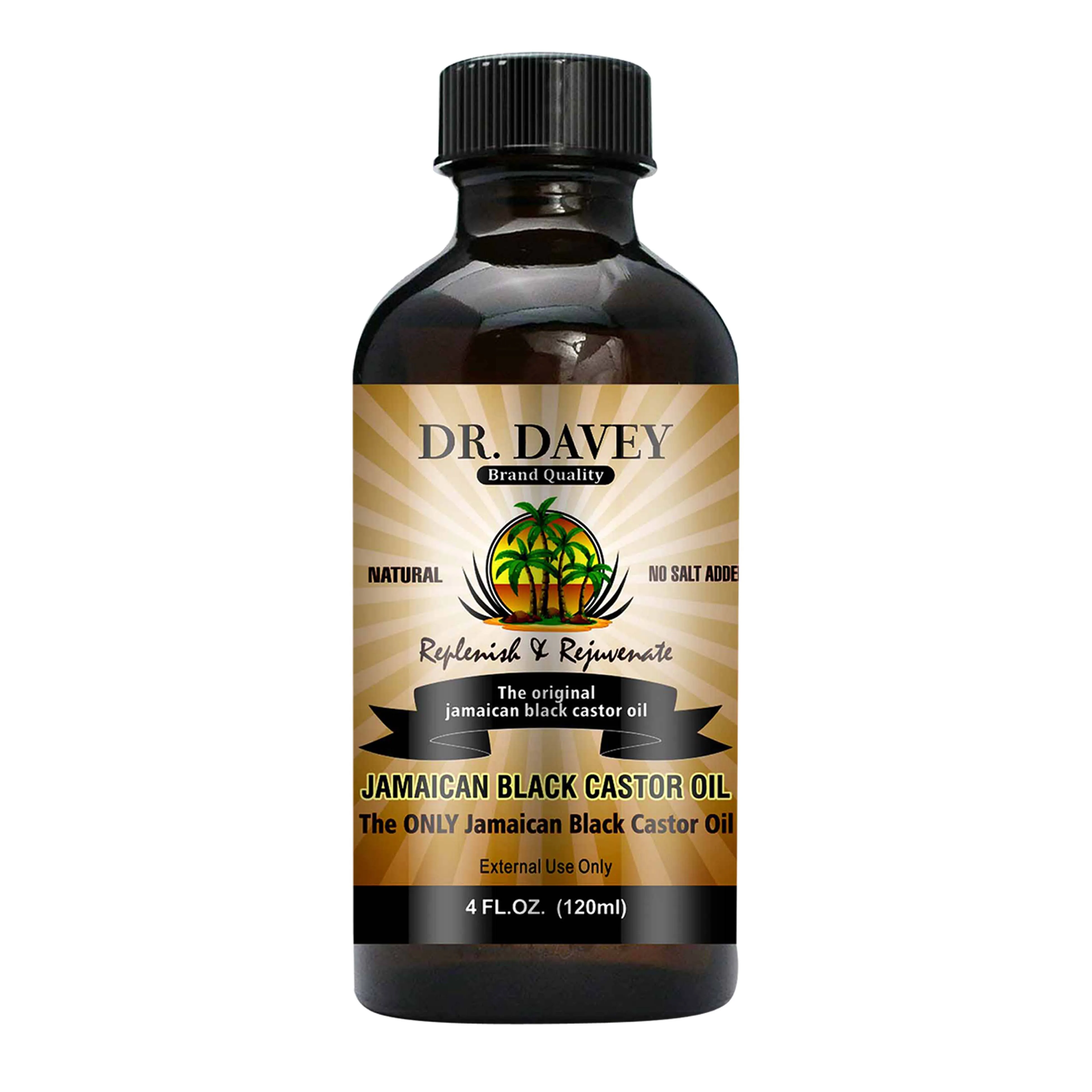 

DR.DAVEY Jamaican Black Castor Black Seed Coconut hair growth oil