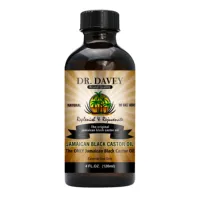 

DR.DAVEY Hair Growth Oil Jamaican Black Castor Black Seed Oil Coconu Privete Label Glass bottle