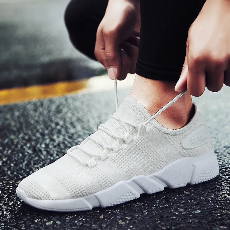 

2019 wholesale comfortable causal shoes sport shoes for men, White &black