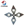DCGW CCGW VNGA VCGT Diamond Turning Inserts Welding PCD Insert For Aluminum Parts Processing