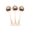 amazon hot selling Coffee Tea Tools different shapes rose gold tea infusers for loose tea