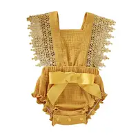 

2019 Summer Baby Girl Toddler Lace Organic Baby Romper