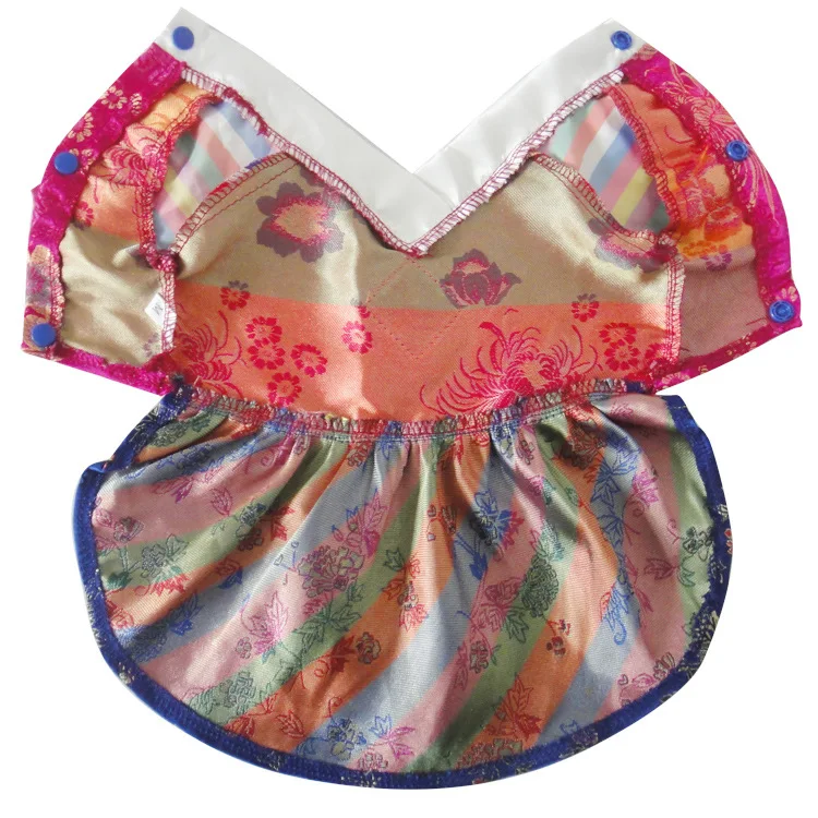 Fashionable Winter Pet Traditional Clothing Korean Hanbok Dog Clothes