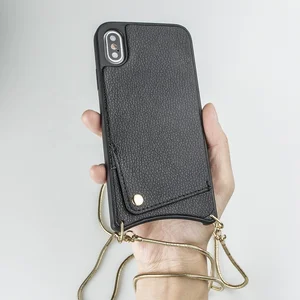 iPhone X Xs Xs Max Crossbody Phone Case Necklace Strap