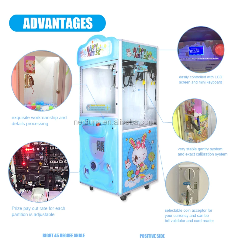 toy house claw machine for sale