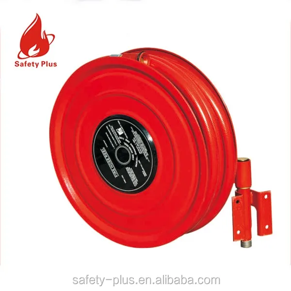 Manual Swing 1 inch 30 Meters High Pressure Rubber Fire Hose Reel, View ...