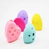 SPWE-980 High Quality Makeup Brush Silicone Brush Cleaning Heart Finger Glove Make Up Brush Cleaner Candy Color