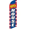 Cheap Outdoor Advertising Custom Polyester Open House Beach Flag