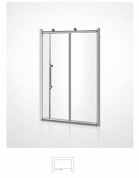 Joyee Tub And Shower Glass Doors Bathroom Corner Shower Stalls