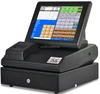 10/12/15 inch All In One Pos machine/pos system/pos terminal with Thermal Printer, customer display, Cash box, Software