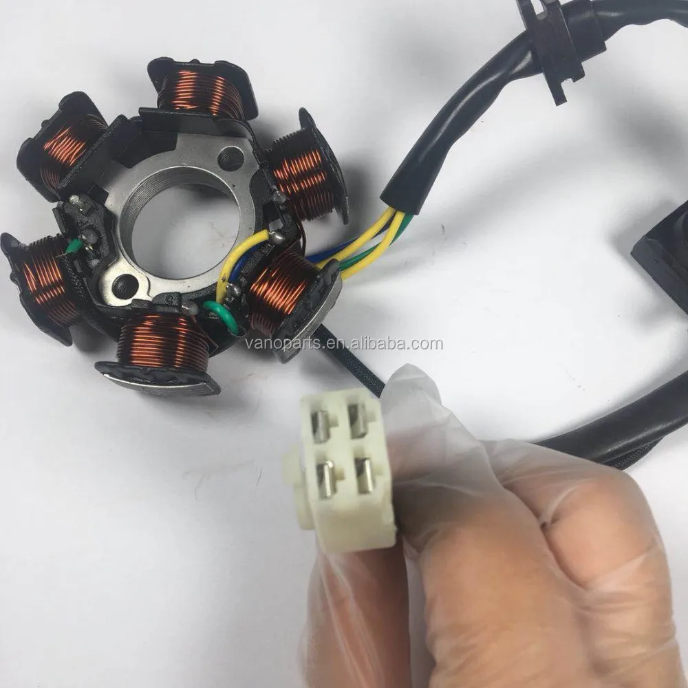 EMUSA OE Magneto Coil Stator+Voltage Rectifier+Gasket Assy. 04