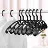 Non-trace Wide Shoulder White Plastic skid resistance The dress shop hangs the top suit hotel Hanger