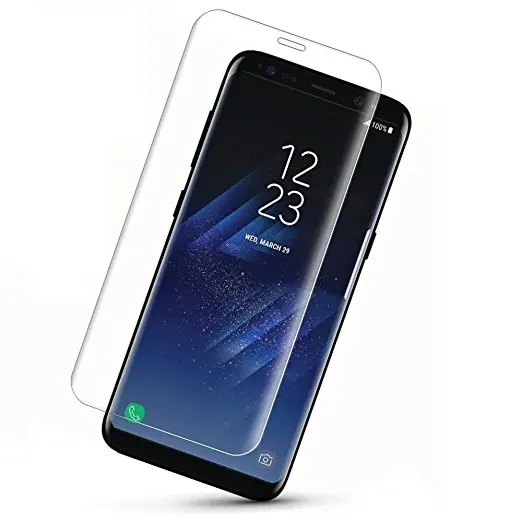 

Free Sample 9H 3D 0.33mm Curved Tempered Glass Screen Protector for Samsung Galaxy S8 Edge, Transparent