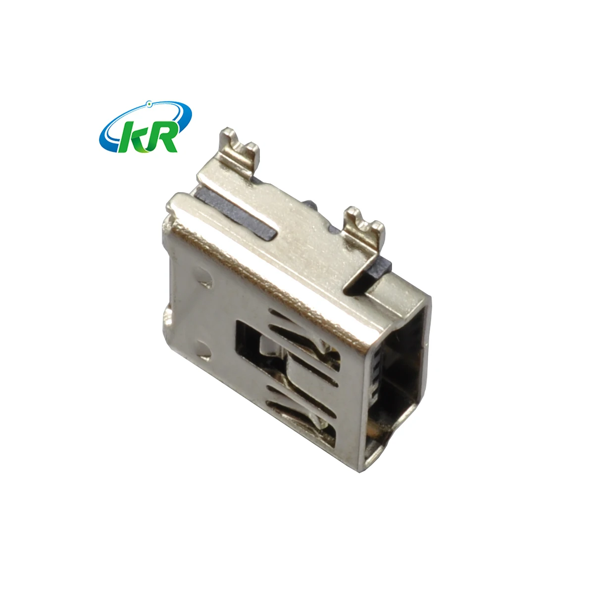 Mini Usb 2.0 Type B Female Port 5 Pin 180 Degree Smd Smt Pcb Phone Jack