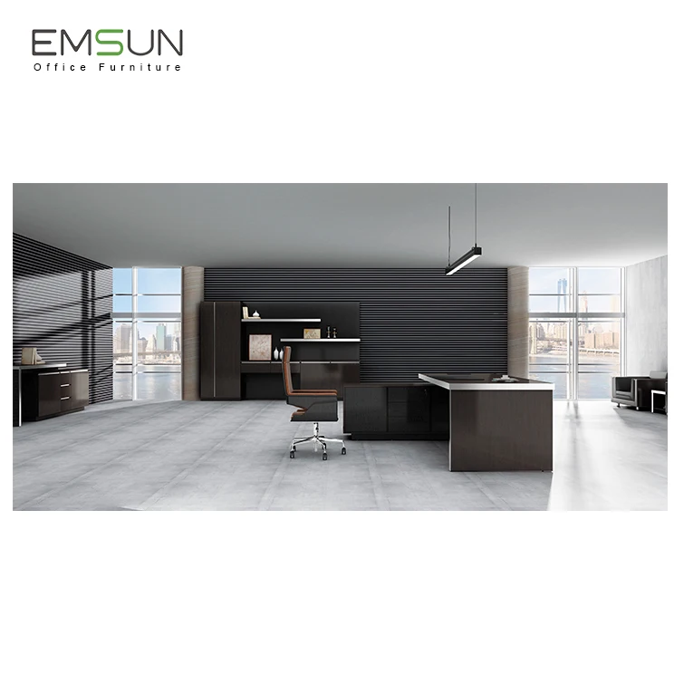 
China factory cheap price furniture l shaped office desk modern office desk executive office table design 