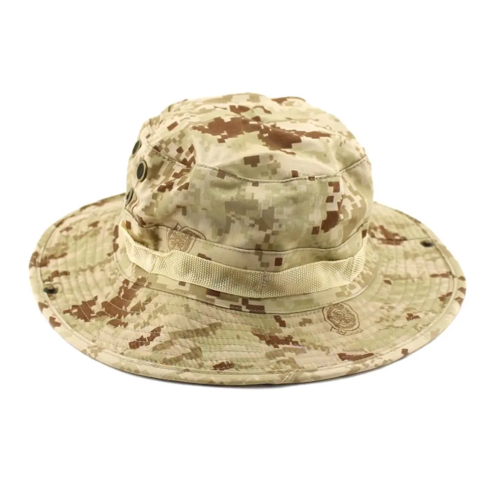 SHENGHUAJIE Outdoor Casual Combat Camo Ripstop Army Military Boogie Bush Jungle Sun Hat Cap Fishing Hiking