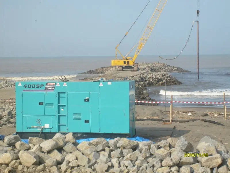 ZCQ100kw Deep soil improvement top feed vibroflot sand compaction stone ...