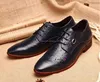 2014 leather formal leader shoes for men