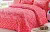 Customized cheap and comfortable peach colored comforter sets