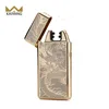 Double Arc pulse usb electric tesla lighter, eco-friendly electric animal pattern lighter