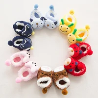 

Winter thermal non slip cute 3D animal baby socks