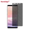 Factory Price Anti Spy Protector Mobile Phone Screen Protector Privacy Screen Filter For Samsung Galaxy Note 8