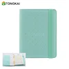 Refillable inner paper Planner agenda A5 A6 Faux Leather Loose Leaf Spiral notebook