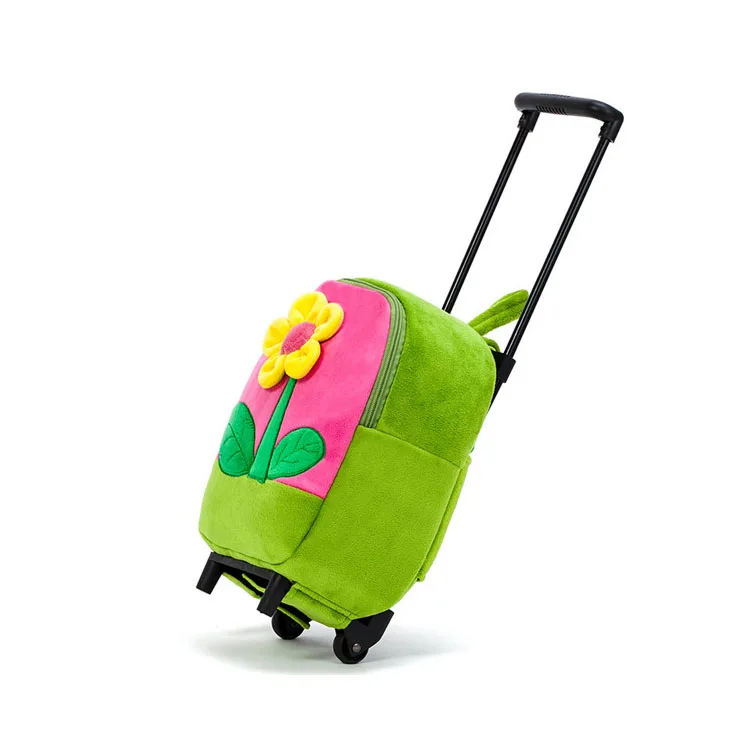 Hot Selling Cute Kids Colorful Small Trolley Travel Shoulder School Bag Backpack Buy Kids