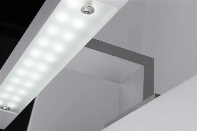 5w cabinet light aluminum kitchen led cabinet light polished chrome 30cm wall light modern