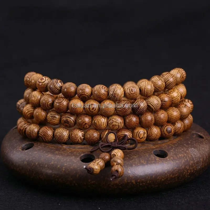 

Wholesale buddhist mala rosary bead bracelet wooden buddha tibetan bracelet, As photo