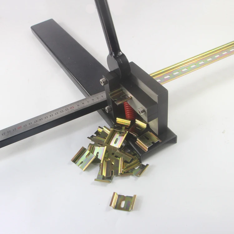 Steel Din Rail Cutting Machine Cutting Tools G Type And 35mm 715 Days 61.5cm Cn;zhe Carton 6