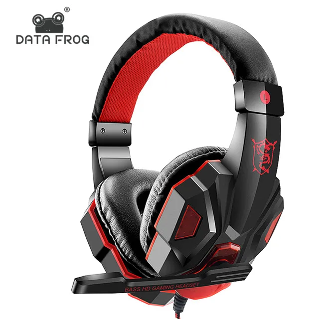 

Custom Logo Gaming Headset for PS4 Camo Leather 7.1 PC Headset Gaming With Mic Gamer Headphones Surround Sound