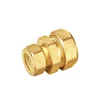 Brass compression fittings straight reducing coupling for copper tube