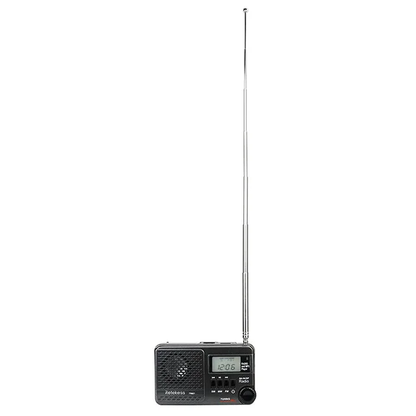 RETEKESS Pocket TR601 DSP FM/AM/SW Radio Sleep Timer Alarm Clock for Outdoor US 