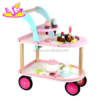 childrens wooden ice cream cart