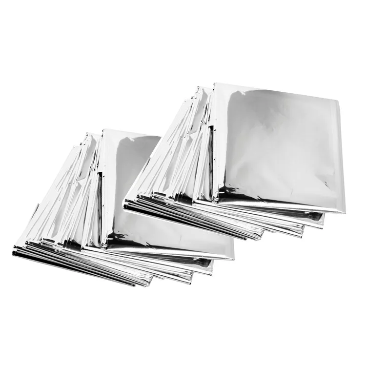 Eb001 52" X 82" Waterproof Emergency Mylar Space Blanket Aluminum Foil