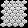 Irregular shape rhombus wall porcelain tile turkish mosaic lamp