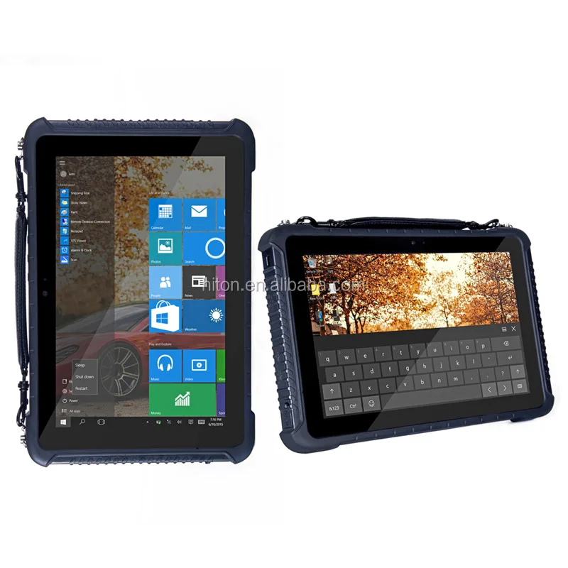 CHEAPEST factory 10 inch m3-7Y30 Win 10 Home/Pro 4G RAM+128G ROM rugged tablet 4G Network Barcode/ Fingerprint rugged tablet pc