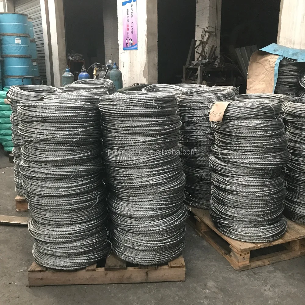 
4*31MM Steel Wire Rope used for working cradle/gondola  (60658548072)