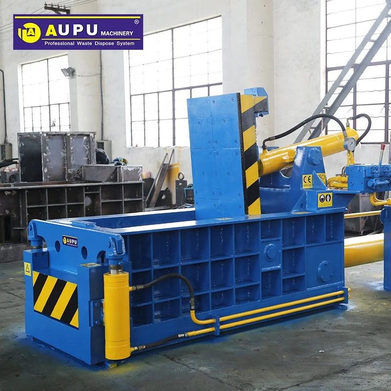 
Hot sale scrap metal aluminum cans compactor hydraulic baling press 