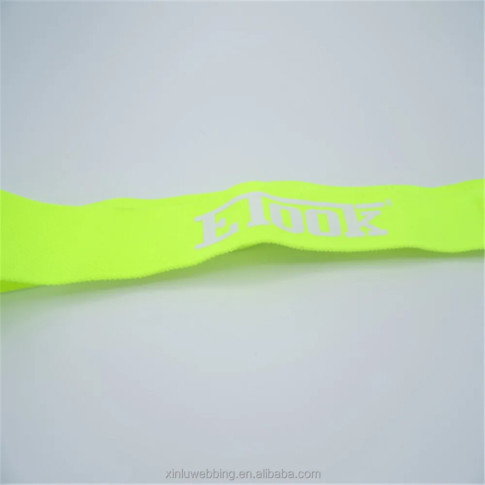 
Custom size colorful printed webbing 
