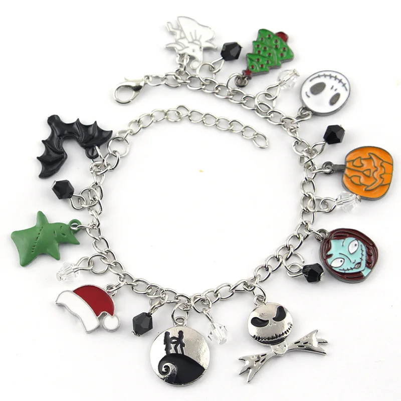 

Cosplay Jewelry The Nightmare Before Christmas Charms Bracelet