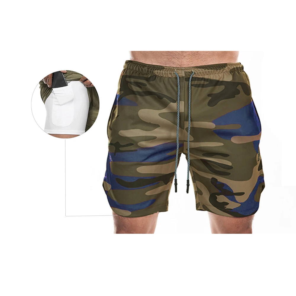 

Mens polyester 50% cotton 50% mens shorts for gym, As the picture