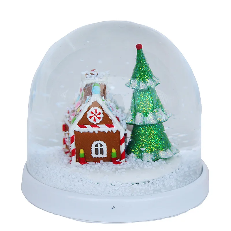 Acrylic Decal Photo Snow Globe With Soft Durable Plastic