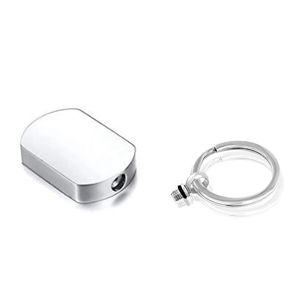 Paw Print Cremation Jewelry for Ashes Keychain Memorial Keepsake Key chain for Pet's/cat/dog's Ashes