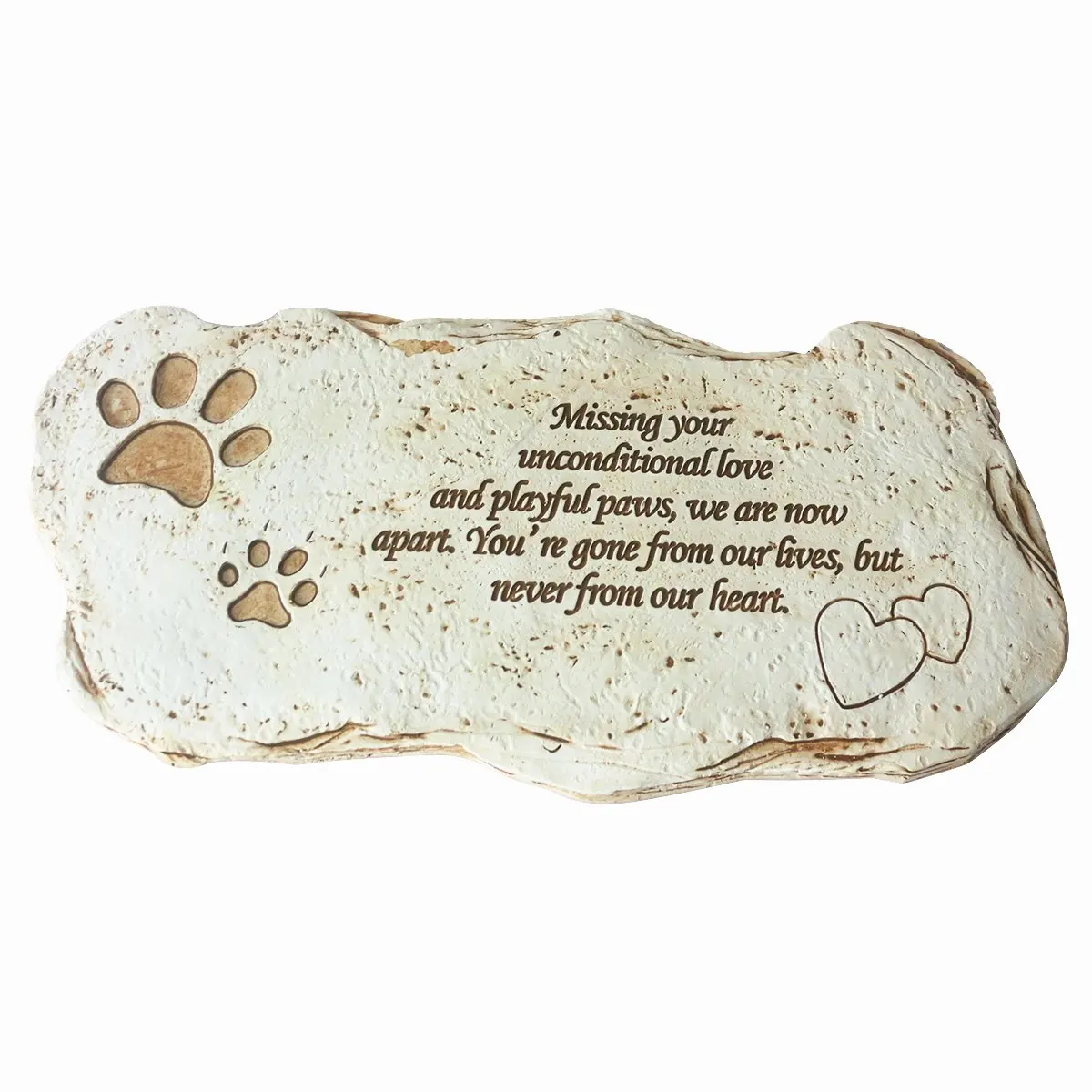 Get Quotations Jhb Pet Memorial Dog Stone Hand Printed Personalized Loss Of Gifts With Sympathy