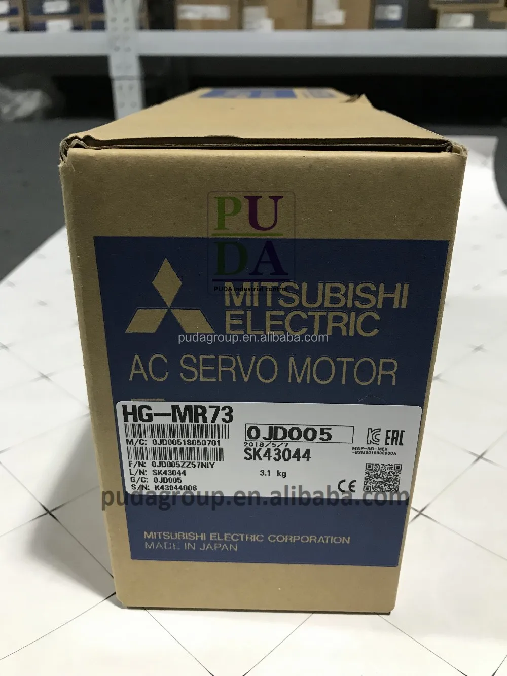 Wholesale spot goods for MITSUBISHI servo motor new original HG-MR73 best  price warranty year HG-MR73 From