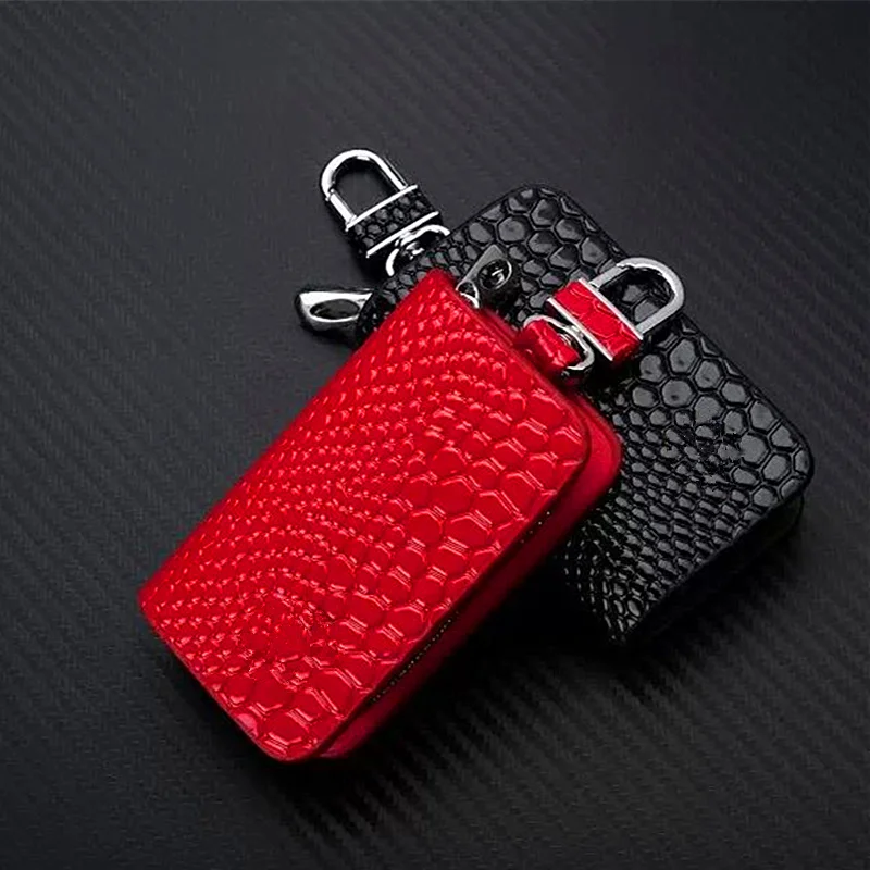 

2016 New scale style leather car key cover with custom car logo, 3colors